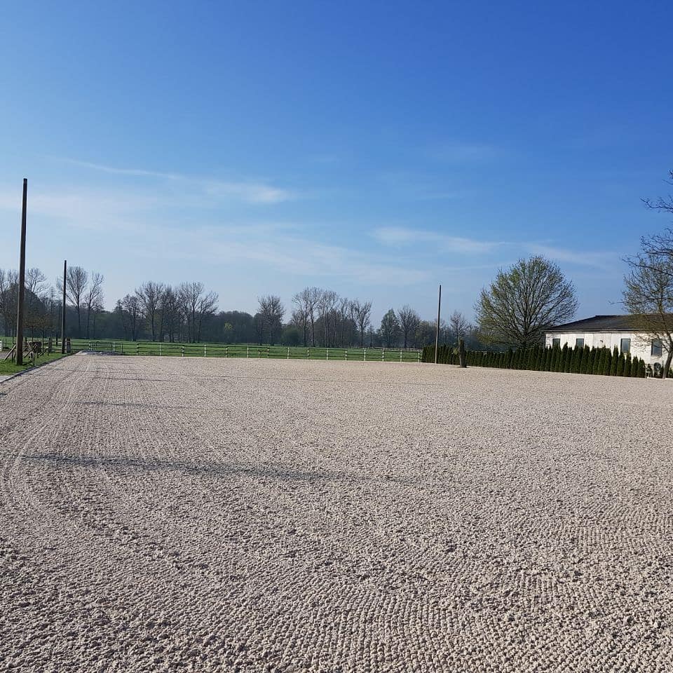 Außenreitplatz des Ausbildungsstalls Kolkwitz